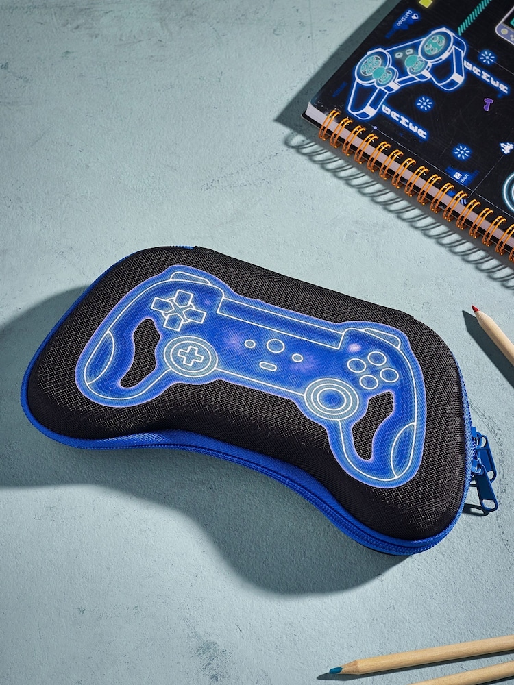 Black Gaming Controller Pencil Case - Image 1 of 3