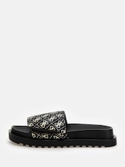 Guess FABETZY Black Slippers - Image 1 of 4