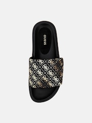 Guess FABETZY Black Slippers - Image 3 of 4