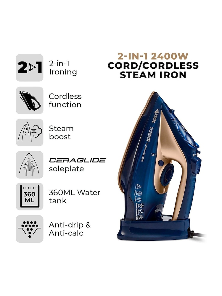 Tower Blue Ceraglide Iron - Image 1 of 8