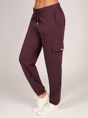 Pineapple Brown Womens Cargo Joggers - Image 1 of 8