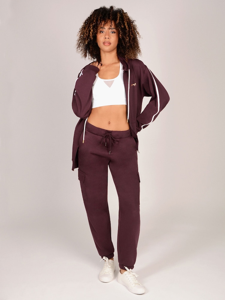 Pineapple Brown Womens Cargo Joggers - Image 2 of 8 Pineapple Brown Womens Cargo Joggers - Image 2 of 8