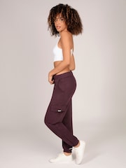 Pineapple Brown Womens Cargo Joggers - Image 4 of 8