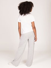 Pineapple Grey Wide Leg Cargo Joggers - Image 6 of 7