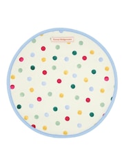 Emma Bridgewater Cream Polka Dot Hob Cover - Image 1 of 2