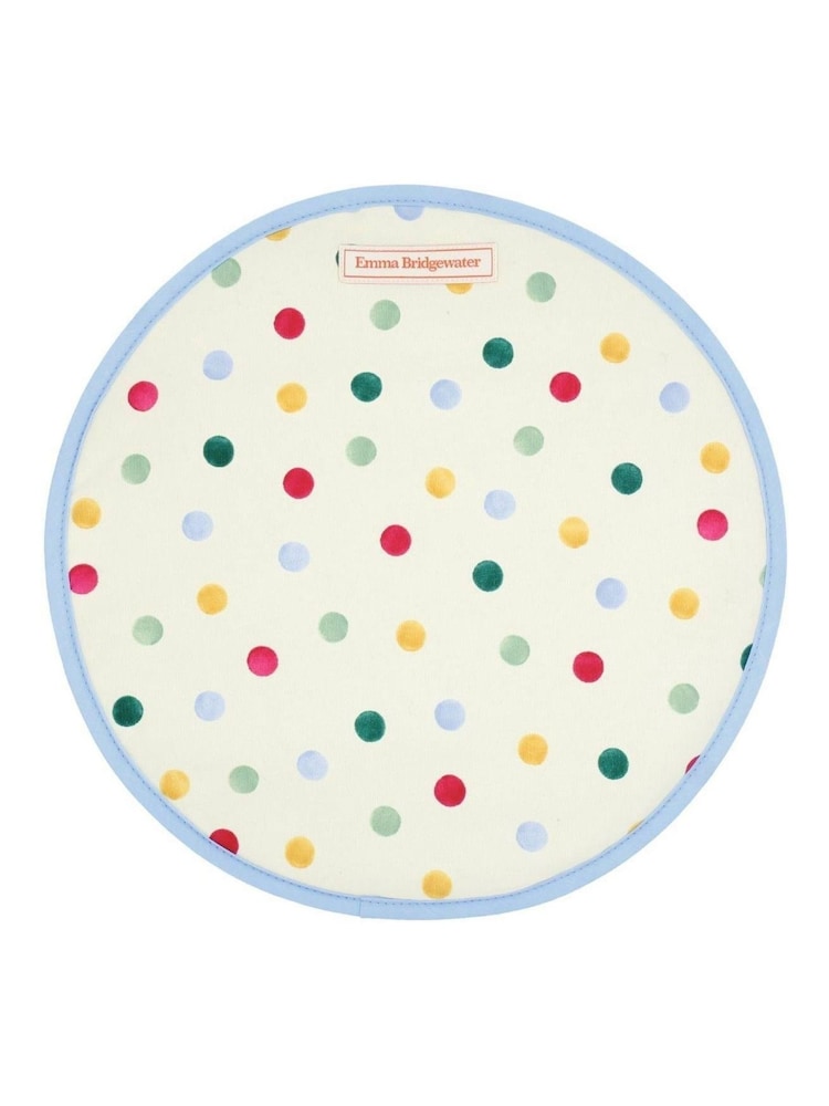 Emma Bridgewater Cream Polka Dot Hob Cover - Image 1 of 2 Emma Bridgewater Cream Polka Dot Hob Cover - Image 1 of 2