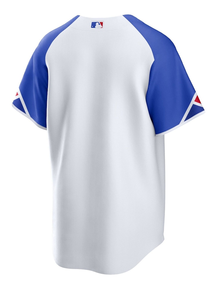 Fanatics MLB Atlanta Braves Official Replica City Connect White Jersey - Image 3 of 3