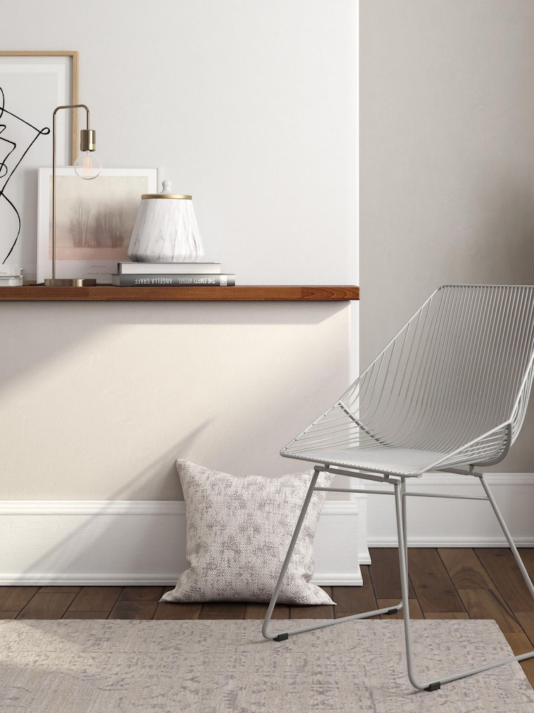 CosmoLiving Grey Ellis Lightweight Dining Chair - Image 2 of 4