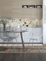 CosmoLiving Grey Ellis Lightweight Dining Chair - Image 3 of 4