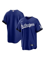 Fanatics Blue MLB Los Angeles Dodgers Official Replica City Connect Jersey - Image 1 of 3