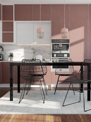 CosmoLiving Black Astrid Wire Metal Dining Chair - Image 2 of 4