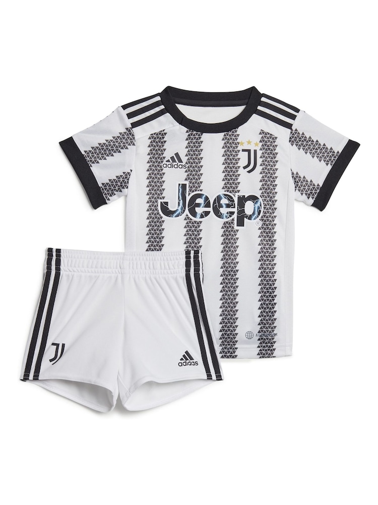 adidas White Juventus Home Baby Kit - Image 1 of 4