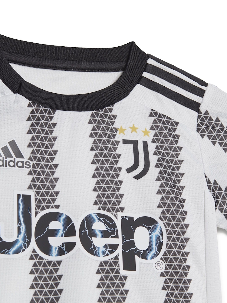 adidas White Juventus Home Baby Kit - Image 2 of 4