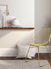 CosmoLiving Gold Ellis Lightweight Dining Chair - Image 2 of 4