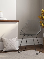 CosmoLiving Black Ellis Lightweight Dining Chair - Image 1 of 4