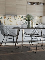 CosmoLiving Black Ellis Lightweight Dining Chair - Image 4 of 4