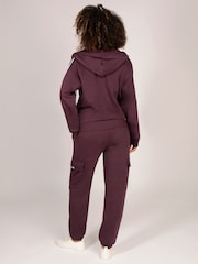 Pineapple Brown Stripe Panel Zip Hoodie - Image 5 of 5