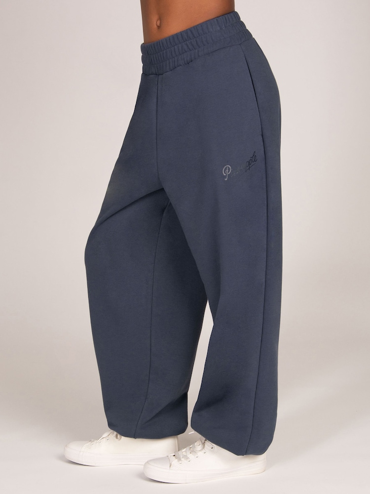 Pineapple Grey Oversized Baggy Cuffed Joggers - Image 1 of 9 Pineapple Grey Oversized Baggy Cuffed Joggers - Image 1 of 9