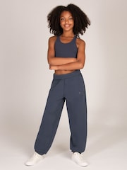 Pineapple Grey Oversized Baggy Cuffed Joggers - Image 4 of 9