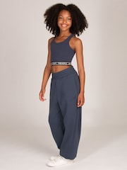 Pineapple Grey Oversized Baggy Cuffed Joggers - Image 8 of 9