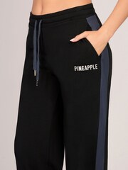 Pineapple Black Stripe Panel Wide Leg Joggers - Image 4 of 6