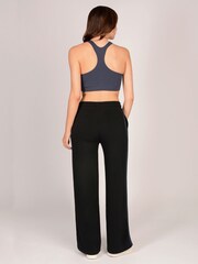 Pineapple Black Stripe Panel Wide Leg Joggers - Image 6 of 6