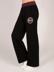 Pineapple Contrast Band Wide Leg Joggers - Imagem 1 de 5