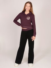 Pineapple Contrast Band Wide Leg Joggers - Imagem 2 de 5