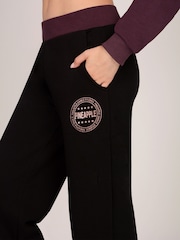Pineapple Contrast Band Wide Leg Joggers - Imagem 4 de 5