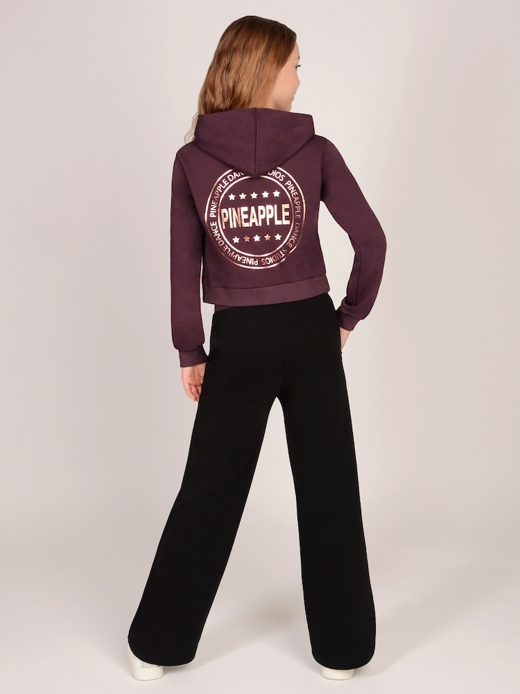 Pineapple Contrast Band Wide Leg Joggers - Imagem 5 de 5