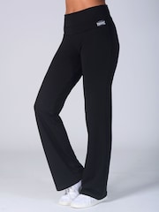Pineapple Black Petite Fold Waistband Jersey Trousers - Image 1 of 6