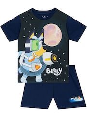 Character Blue Bluey And Bingo Short Pyjamas - Image 1 of 10