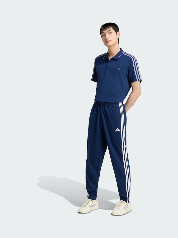 adidas Essentials 3-Stripes Pique Polo Shirt - Attēls 1 no 5