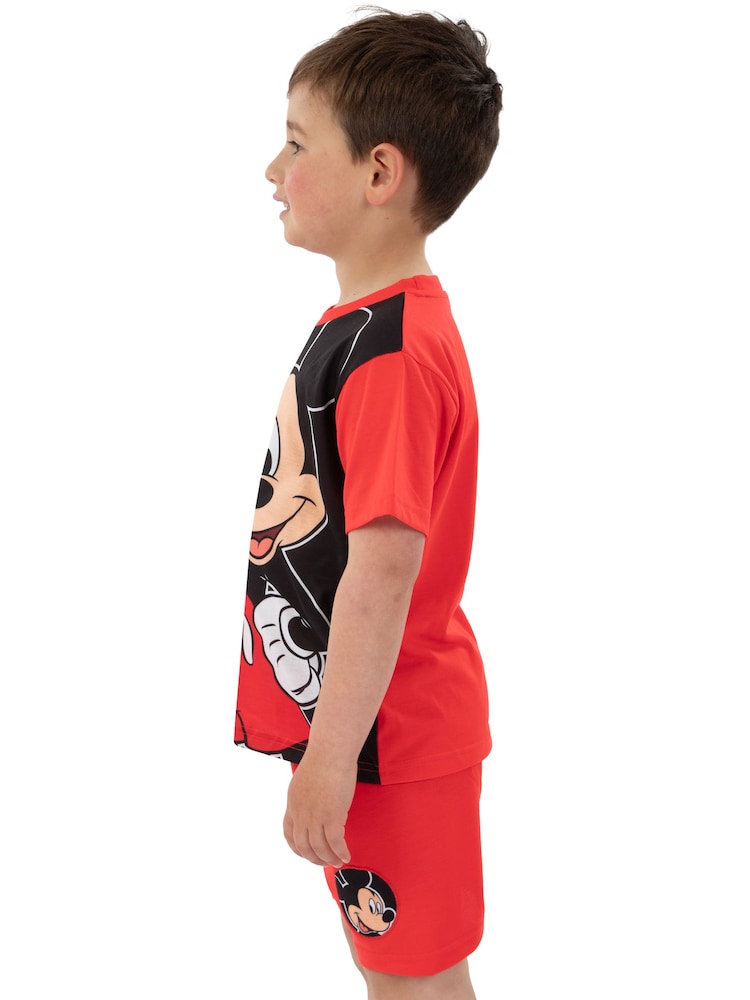 Character Red Mickey Mouse Short Pyjamas - Image 11 of 11 Character Red Mickey Mouse Short Pyjamas - Image 11 of 11