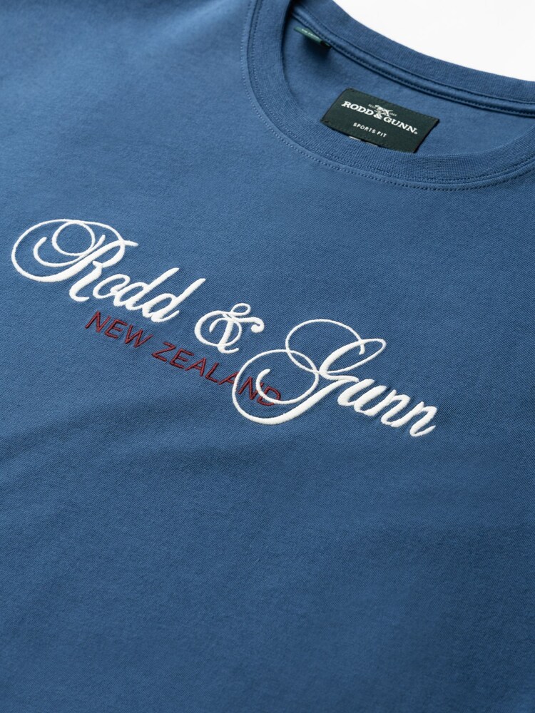 Rodd & Gunn Blue Wendon Valley T-Shirt - Image 6 of 6 Rodd & Gunn Blue Wendon Valley T-Shirt - Image 6 of 6