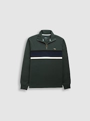 Rodd & Gunn Green Chesterfield Sweat Top - Image 6 of 6