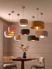White Rico 2 Tier Easy Fit Lamp Shade - Image 5 of 6