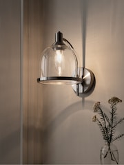Brushed Chrome Blisworth Outdoor And Indoor (Including Bathroom) Wall Light - Image 1 of 4