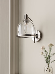 Brushed Chrome Blisworth Outdoor And Indoor (Including Bathroom) Wall Light - Image 2 of 4