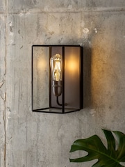 Black Brooklyn Outdoor And Indoor (Including Bathroom) Wall Light - Image 1 of 7