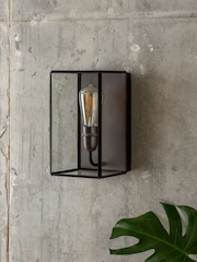Black Brooklyn Outdoor And Indoor (Including Bathroom) Wall Light - Image 2 of 7