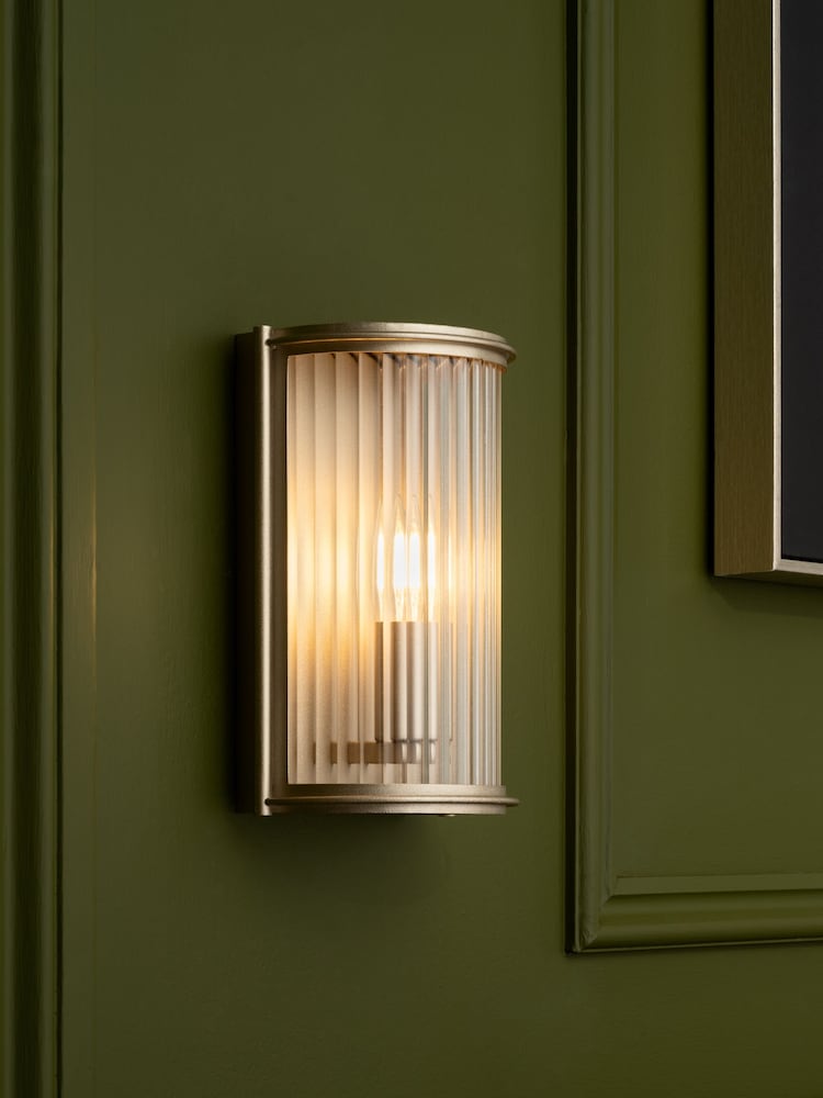 Brass Hertford Outdoor And Indoor (Including Bathroom) Wall Light - Image 1 of 5