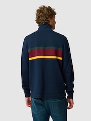 Rodd & Gunn Blue Chesterfield Sweat Top - Image 2 of 6