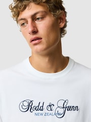 Rodd & Gunn White Wendon Valley T-Shirt - Image 4 of 6