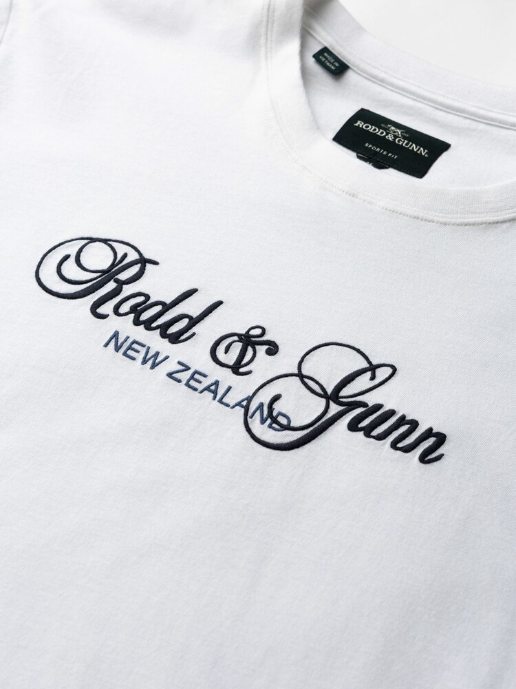 Rodd & Gunn White Wendon Valley T-Shirt - Image 6 of 6 Rodd & Gunn White Wendon Valley T-Shirt - Image 6 of 6