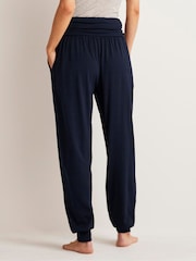 Boden Blue Hareem Jersey Joggers - Image 1 of 6