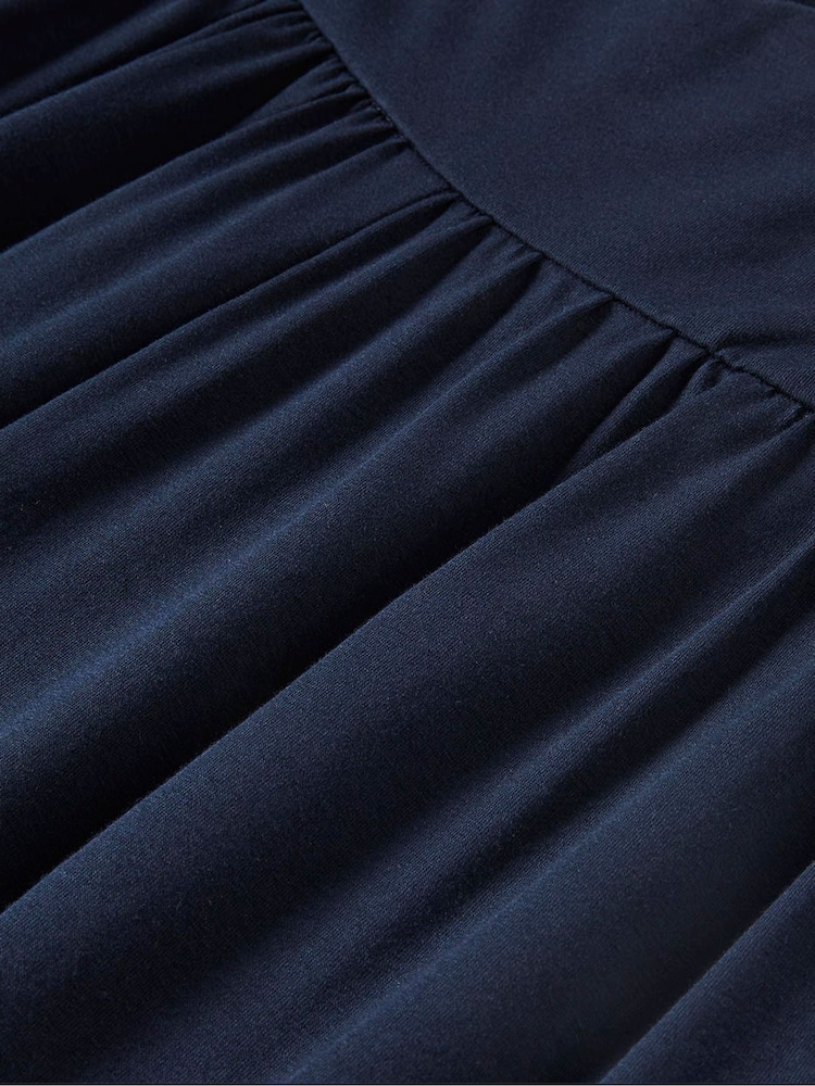 Boden Blue Hareem Jersey Joggers - Image 6 of 6