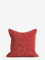Terracotta Red 45 x 45cm Soft Velour Cushion - Image 6 of 7