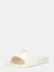 Guess White Beach Slippers - Image 1 of 4