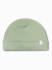MORI Soft Stretch Cotton & Bamboo Baby Hat - Image 1 of 1
